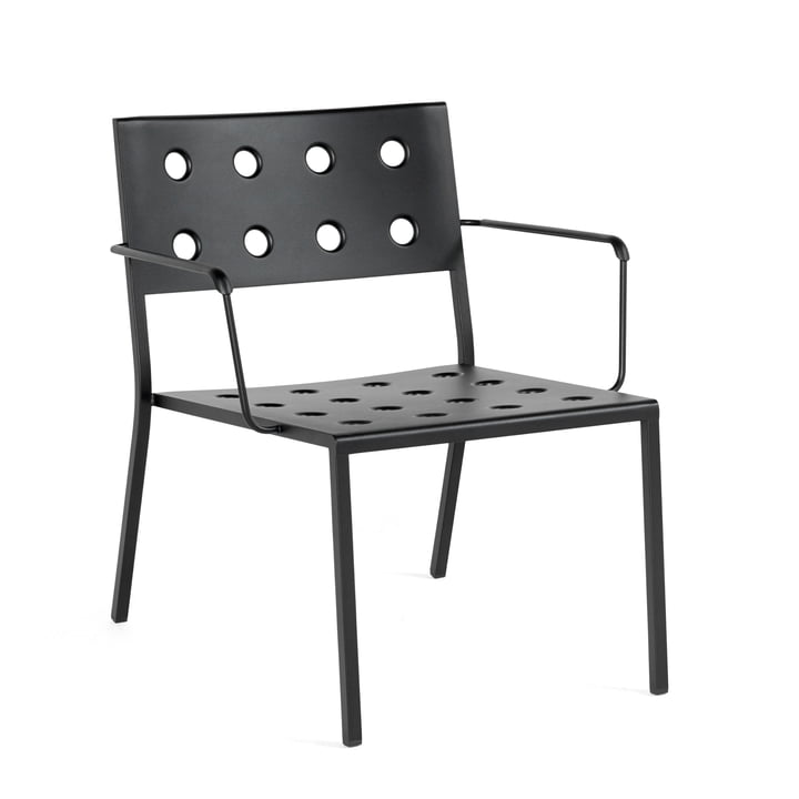 Balcony Lounge Armchair, anthracite from Hay