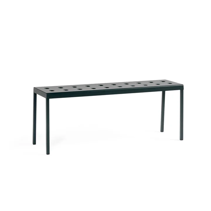 Balcony Bench, L 119,5 cm, anthracite from HAY