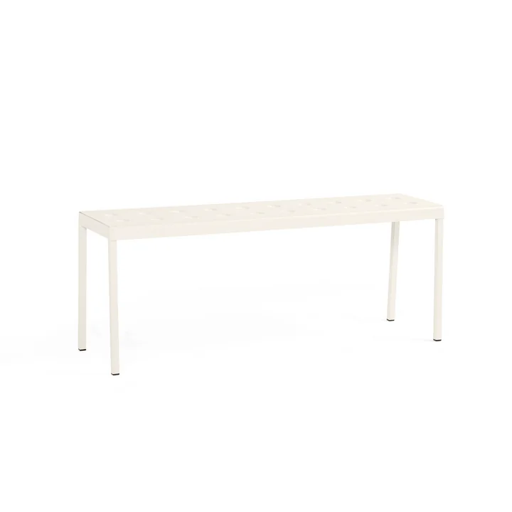 Balcony Bench, L 119,5 cm, chalk beige from HAY