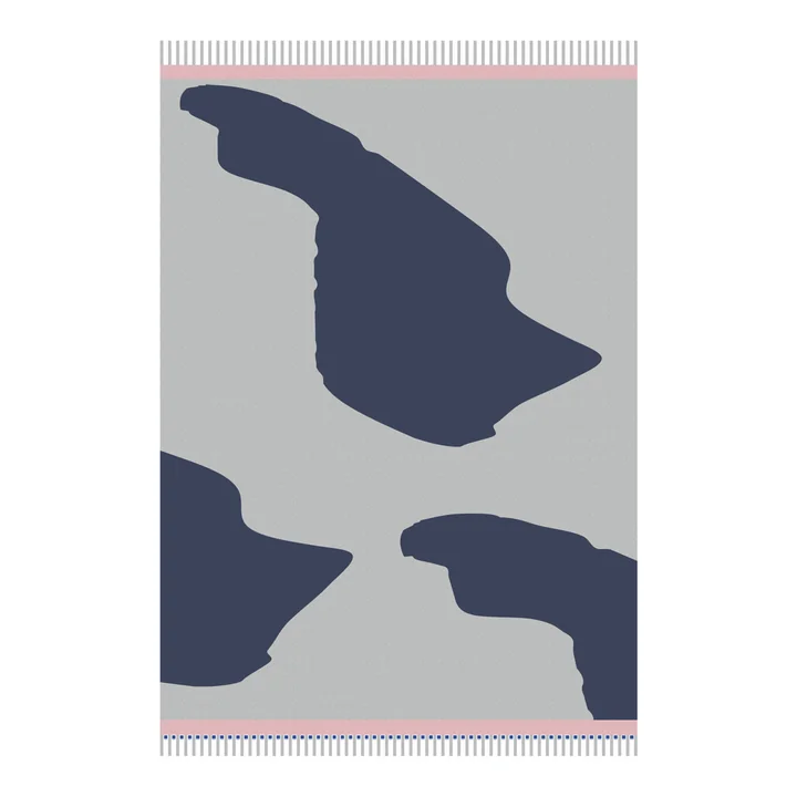 Gallery Blanket 125 x 170 cm, light gray from Mette Ditmer