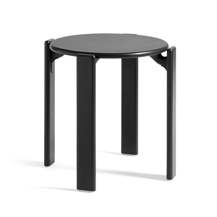 Rey Stool, deep black from HAY