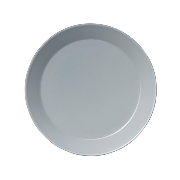 Teema plate flat Ø 23 cm, pearl gray from Iittala