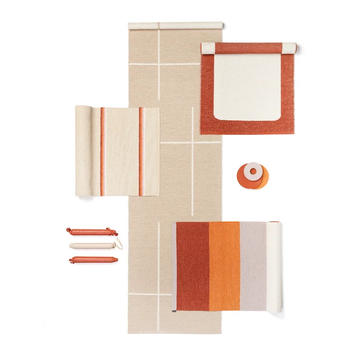 Reversible rugs from Pappelina