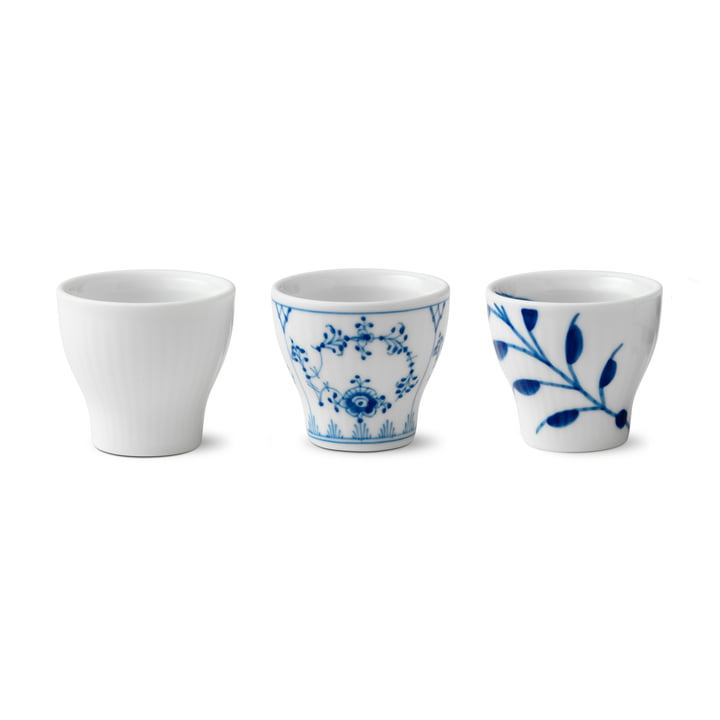 Gifts With History egg cups (set of 3) by Royal Copenhagen