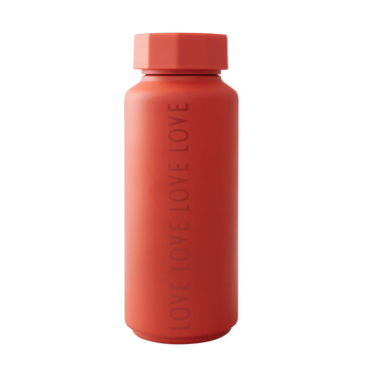 AJ Thermos bottle Hot & Cold 0,5 l, Love in terracotta (special edition) from Design Letters