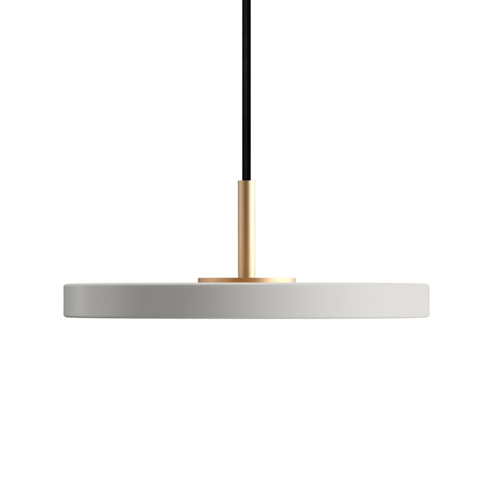 Asteria Micro LED pendant lamp in brass / mist by Umage