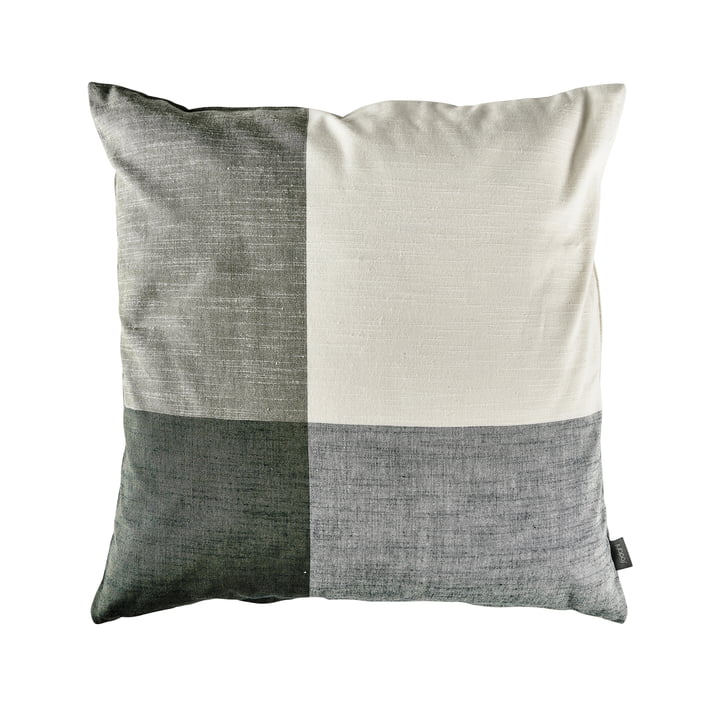 Check pillow, 50 x 50 cm, khaki from Södahl