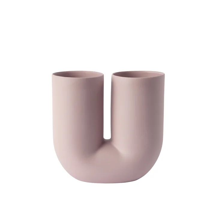Kink Vase in dusty lilac from Muuto