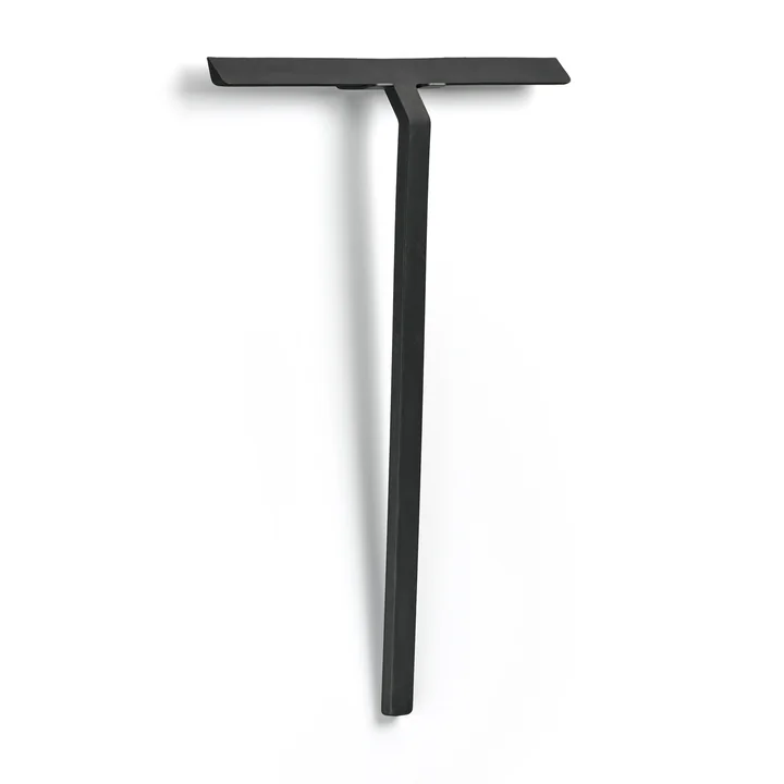 Rim Shower squeegee with holder, 30 cm, black from Zone Denmark