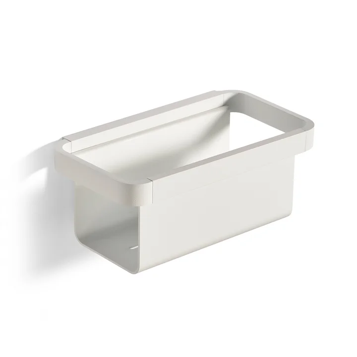 Rim Shower shelf, 11 x 22 cm, white from Zone Denmark