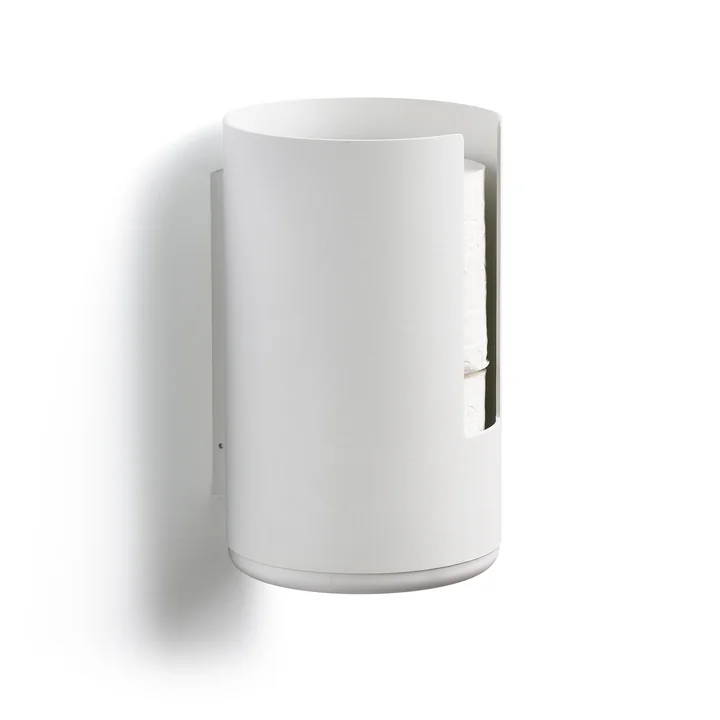 Rim Spare roll holder (wall mounting), white from Zone Denmark