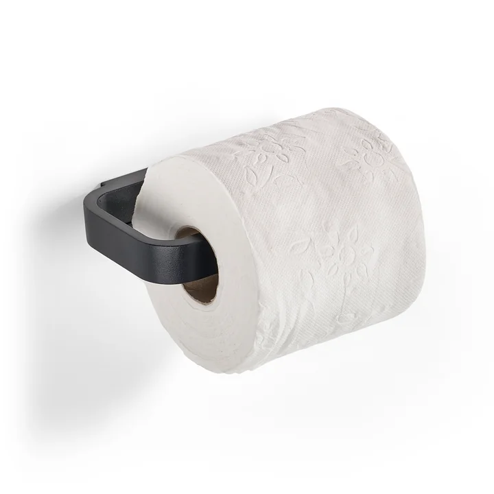 Rim Toilet paper holder, black from Zone Denmark