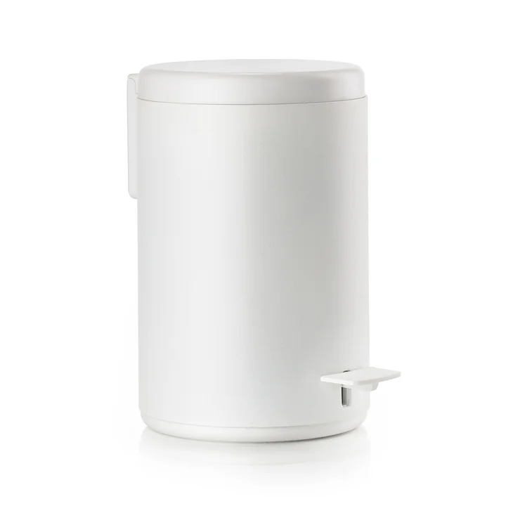 Rim pedal bin, 3 L, white from Zone Denmark