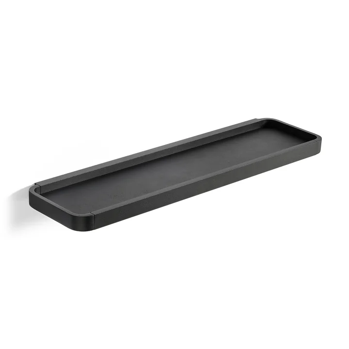 Rim wall shelf, 11 x 44 cm, black from Zone Denmark