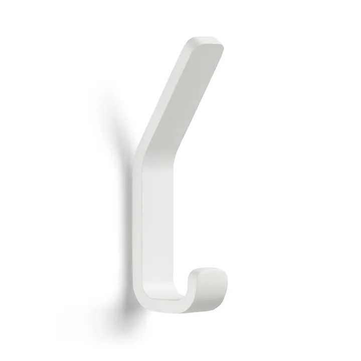 Zone Denmark - Rim Double hook, 11.5 cm, white