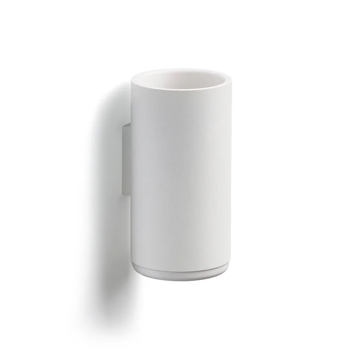 Rim Toothbrush tumbler (wall mounted), white from Zone Denmark