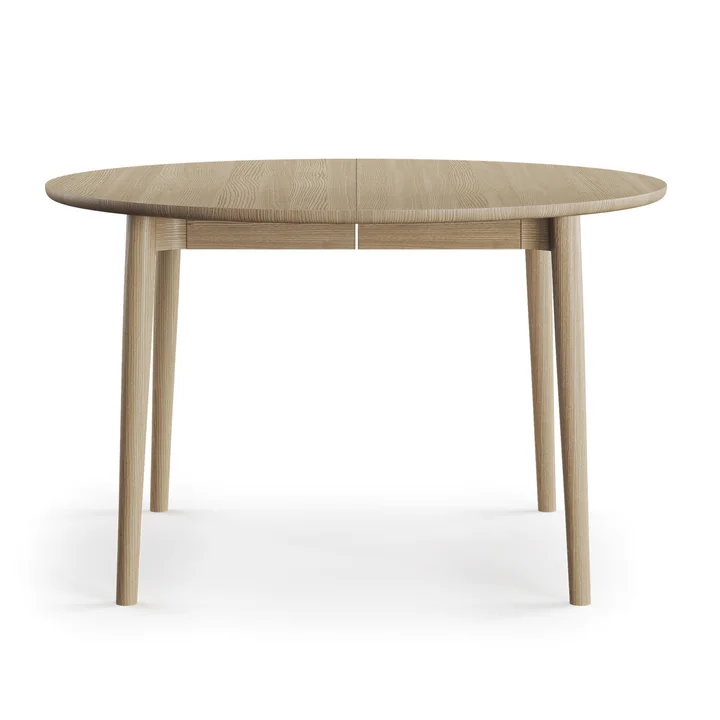 Northern - Expand Dining table Ø 120 cm, light oiled oak