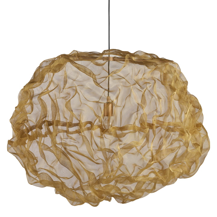 Heat Mesh pendant lamp in XL / brass from Northern