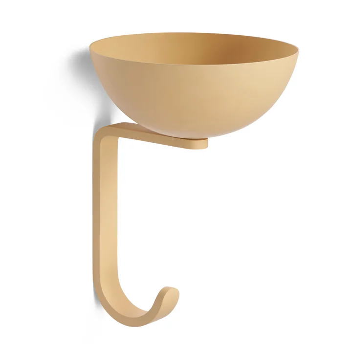 Nest Wall hook in light yellow from Northern