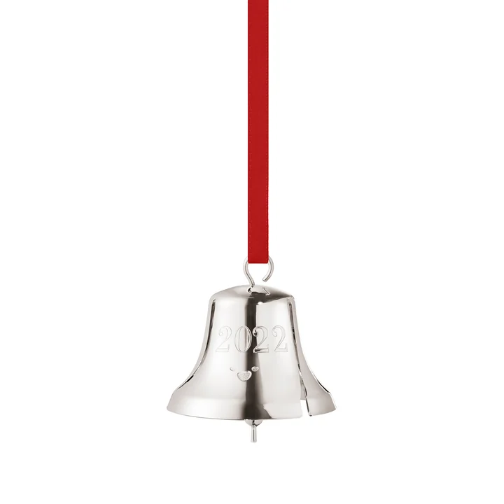 Christmas bell 2022, palladium from Georg Jensen