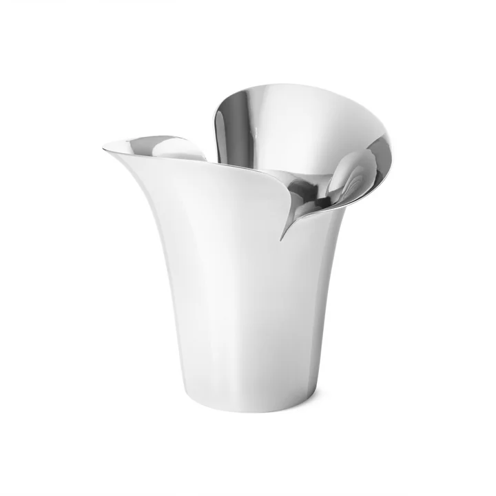 Bloom Botanica flower pot, 120 mm, silver from Georg Jensen