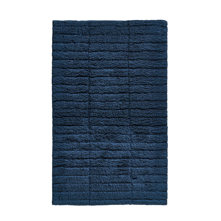 Soft Tiles Bathroom mat, 80 x 50 cm, dark blue from Zone Denmark