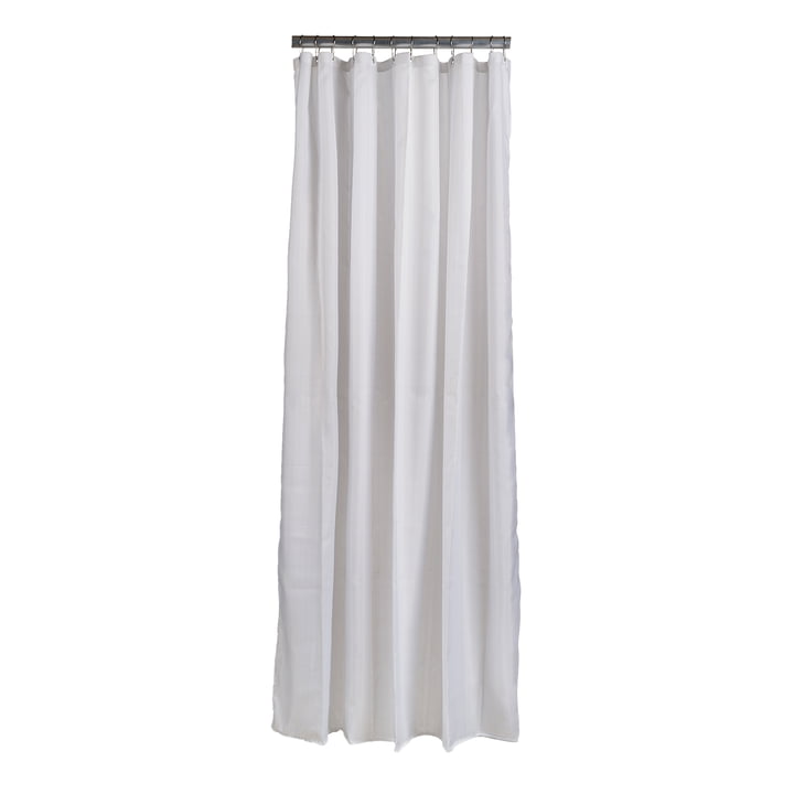 Tiles shower curtain, white from Zone Denmark
