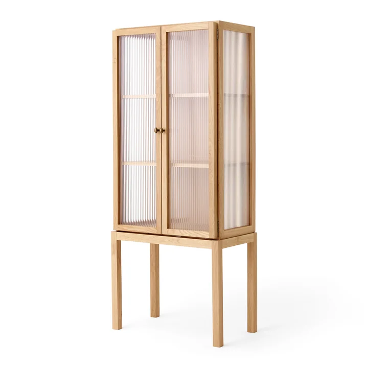 Curiosity Display cabinet H 168 cm, natural oak from Audo