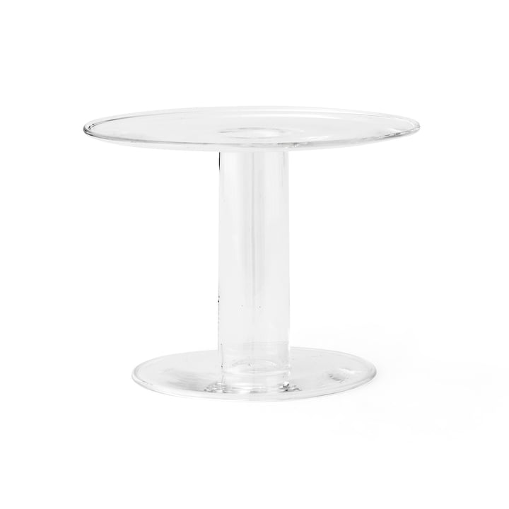 Abacus Glass candle holder H 8,5 cm, transparent from Audo