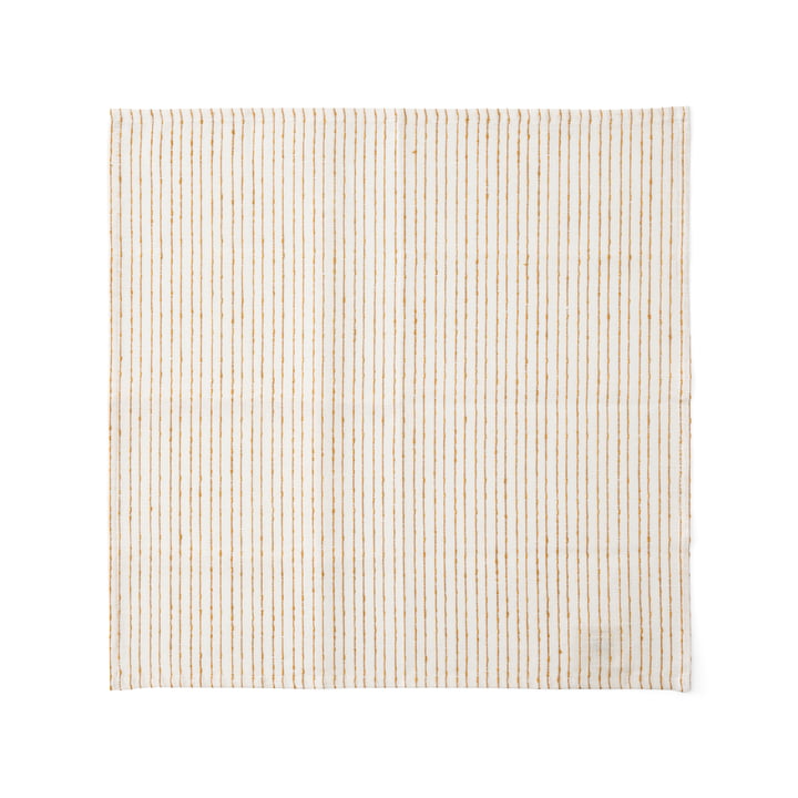 Byasa Cloth napkin 45 x 45 cm, ochre from Menu