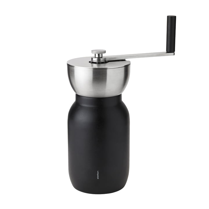 Collar Coffee grinder in stainless steel / black from Stelton
