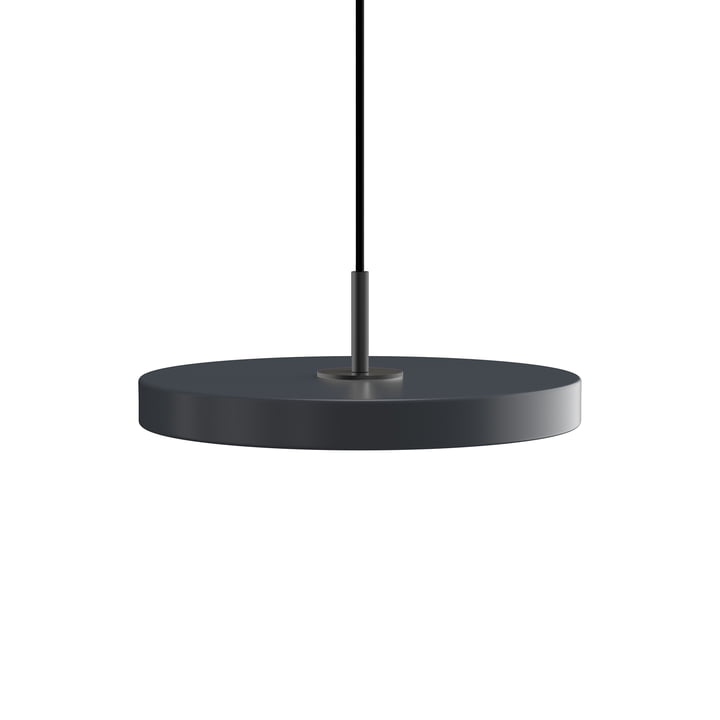The Asteria Mini LED pendant light from Umage in black / anthracite