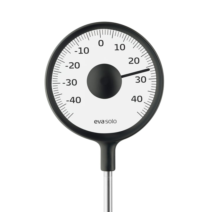 Eva Solo Thermometer for Window - Thermometers & Weather Stations Plastic Black - 567755