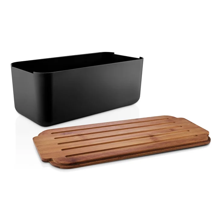 Bread bin from Eva Solo in the colors bamboo / black