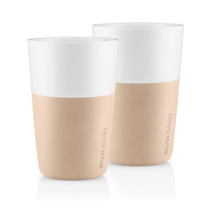 Caffé Latte mug (set of 2) from Eva Solo in the color soft beige