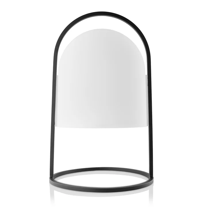 Lantern Solar lamp from Eva Solo in the colors black / white