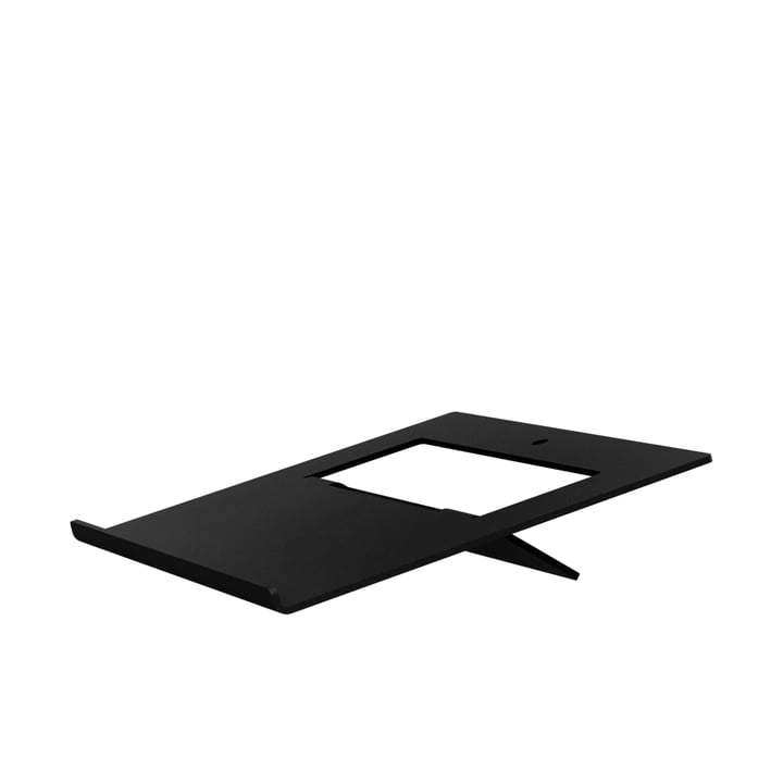 Nichba notebook stand in black color