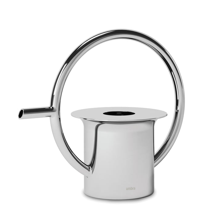 Quench Watering can, stainless steel from Umbra