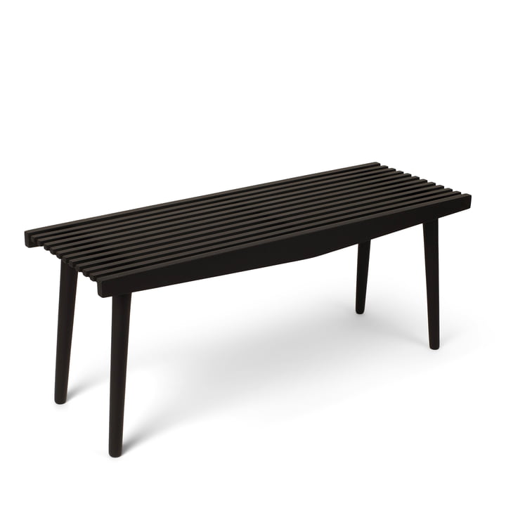 Uno Ora Bench from Spring Copenhagen in color mahogany black