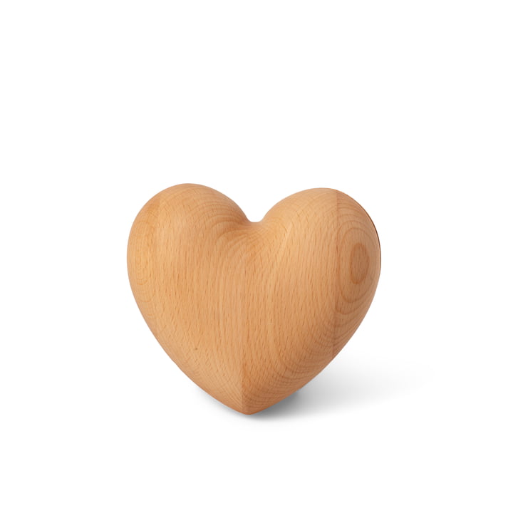 Heart Bowl Wooden box from Spring Copenhagen in beech finish