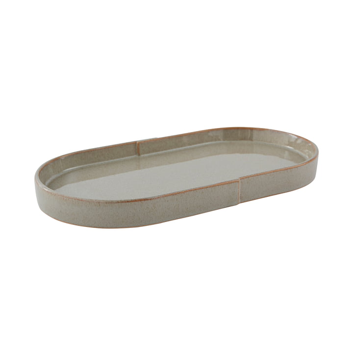 Aki Serving tray oval from OYOY in the execution clay