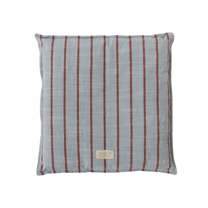 Kyoto Outdoor Cushion 42 x 42 cm from OYOY in pale blue