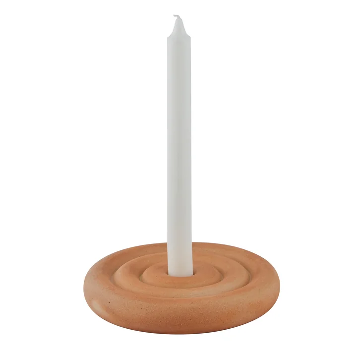 OYOY - Savi Candlestick Ø 17 cm, beige