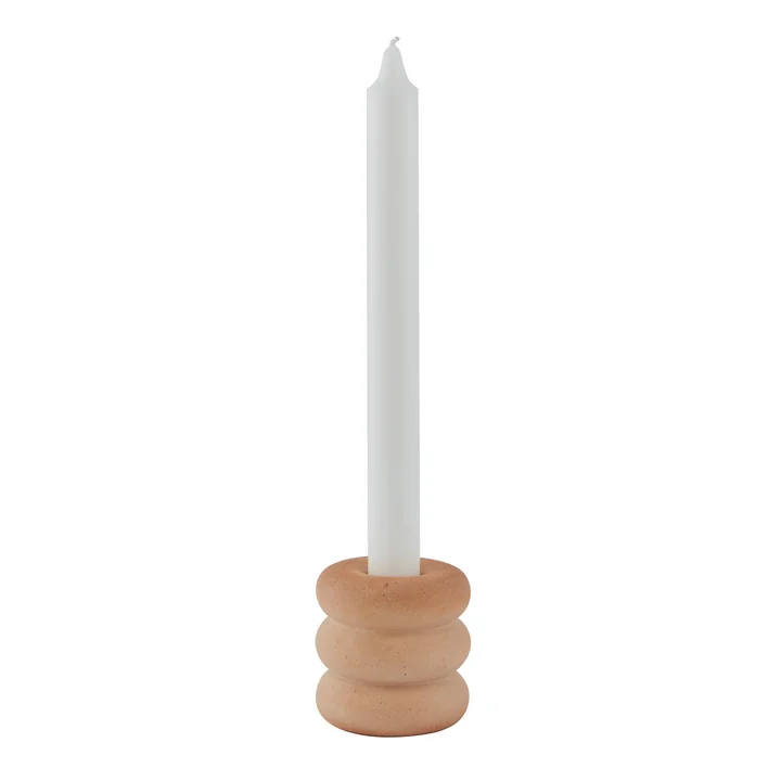 OYOY - Savi Candlestick Ø 6.5 cm, beige
