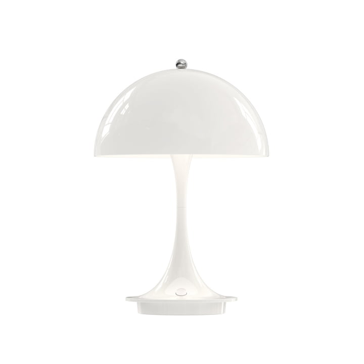 Louis Poulsen - Panthella Portable Battery LED table lamp, opal white