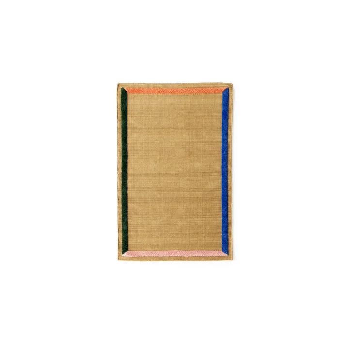 Framed AP13 carpet runner, 90 x 140 cm, sisal from & Tradition