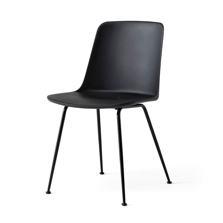 Rely HW70 Outdoor Chair, black / black from & Tradition