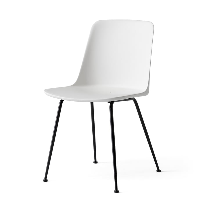 Rely HW70 Outdoor Chair, black / white from & Tradition