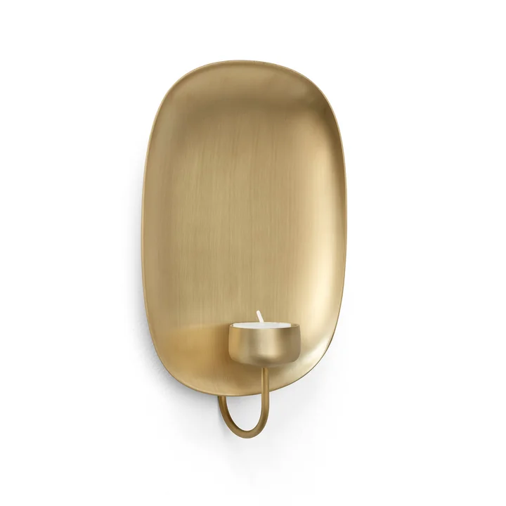 Votive AV20 Wall tealight holder, brass from & Tradition
