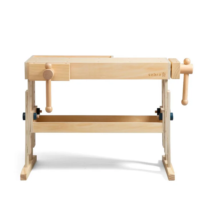 Toy workbench from Sebra made of wood